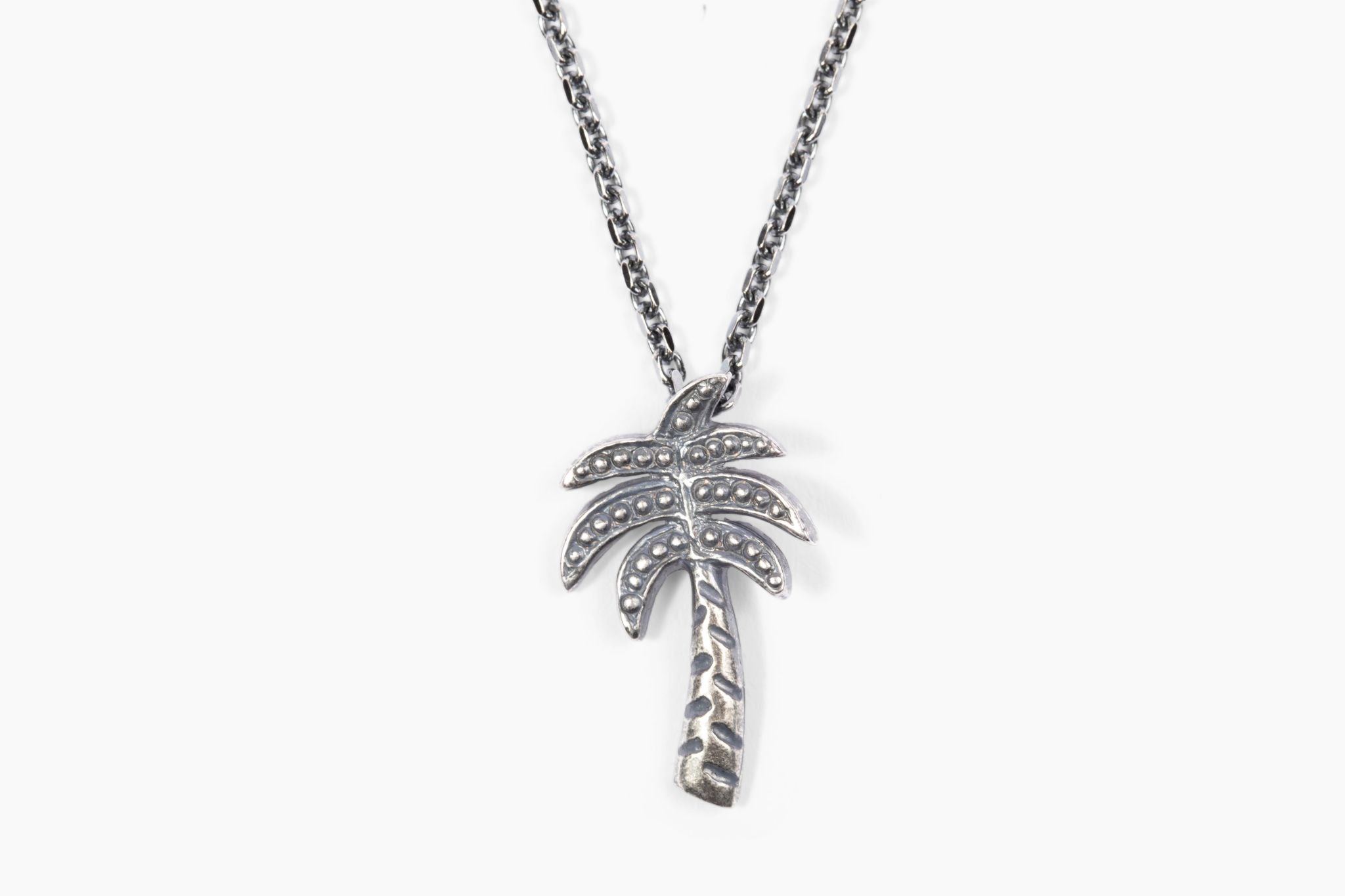Palm Tree Crew Women's Necklace Silver