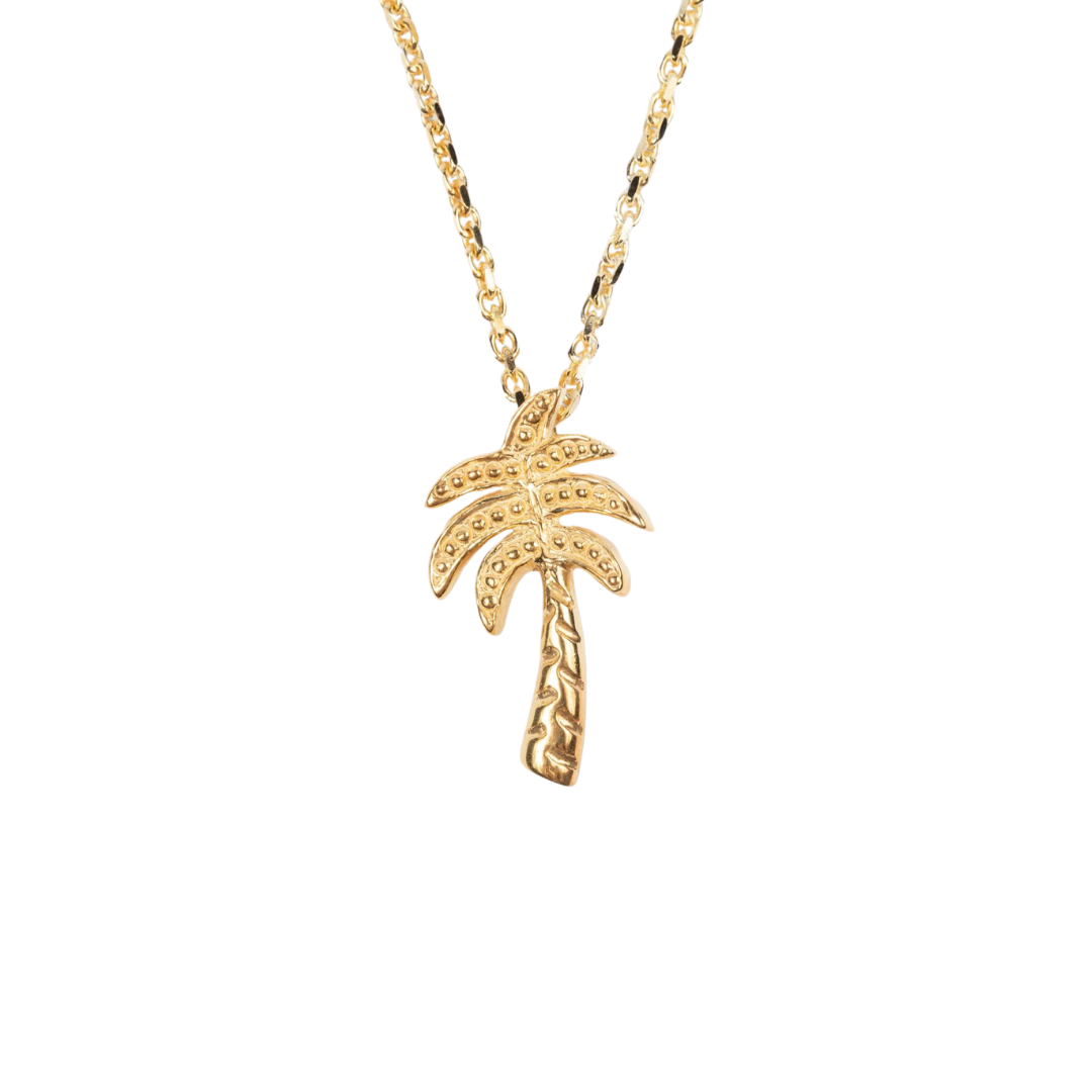 Palm Tree Crew Women's Necklace Gold