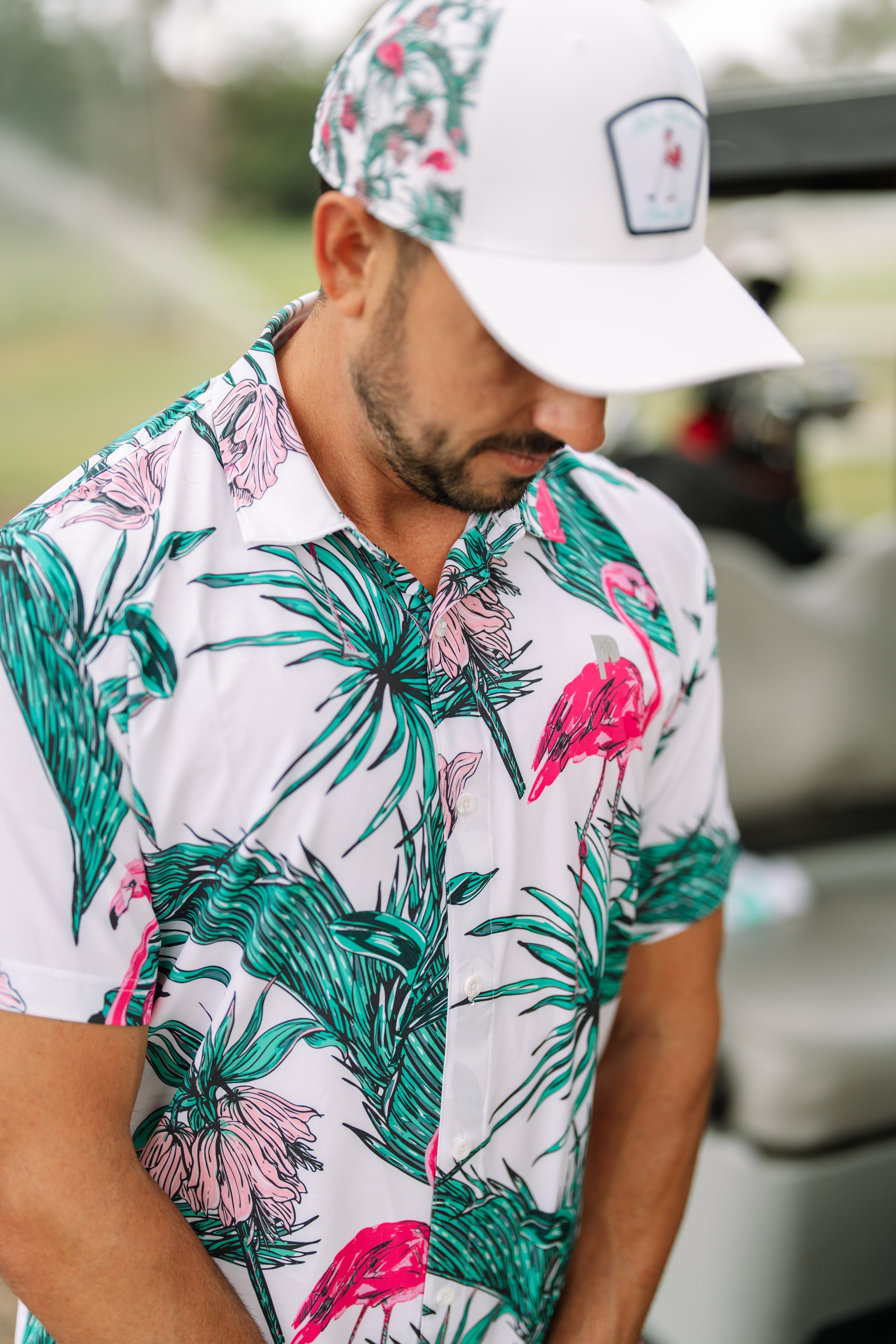 PUMA x PTC Print Button Down