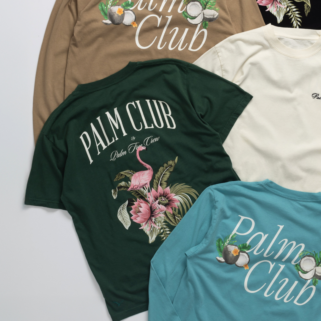 Palm Club Flamingo Tee