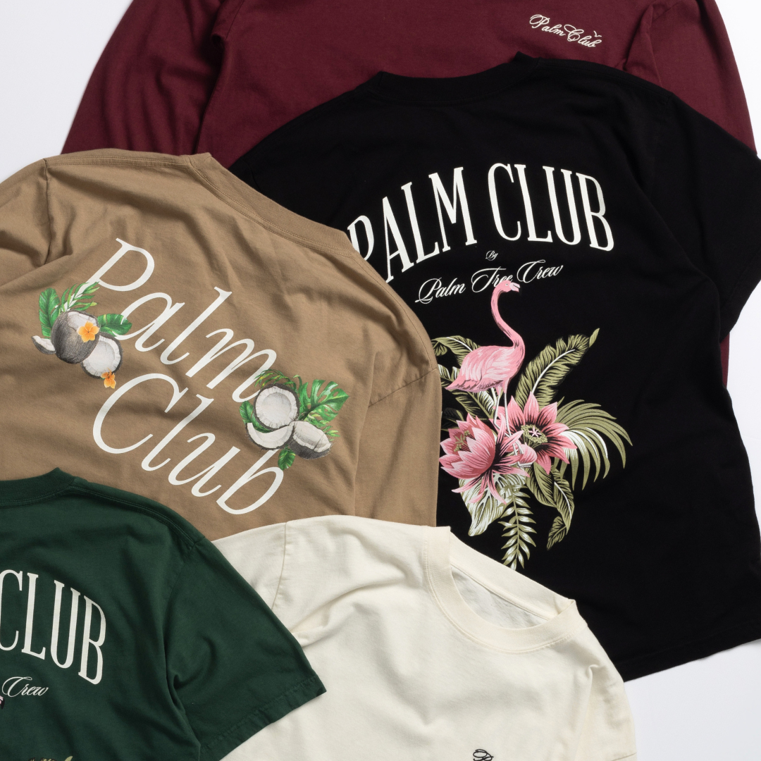 Palm Club Flamingo Tee