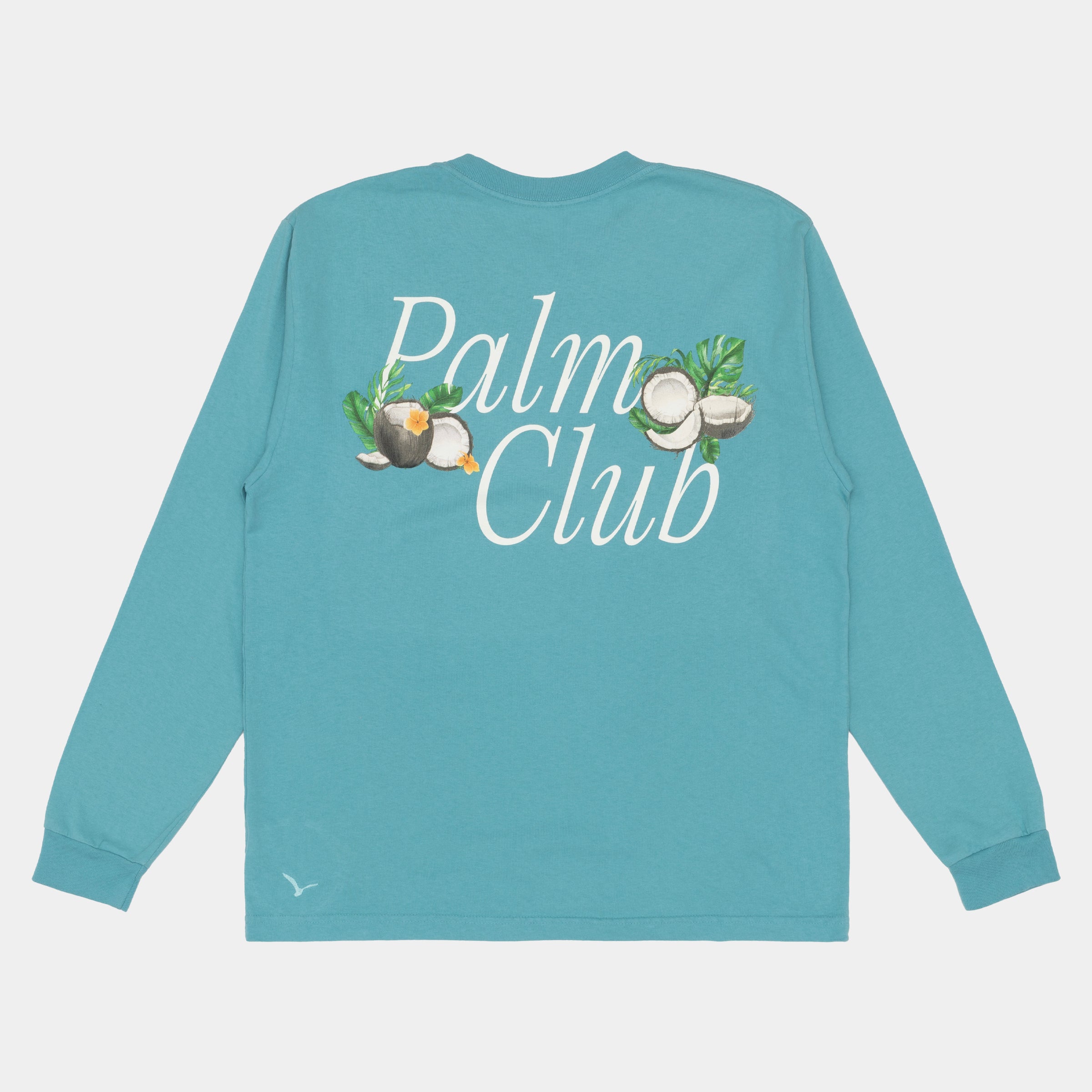 Palm Club Coconut LS Tee