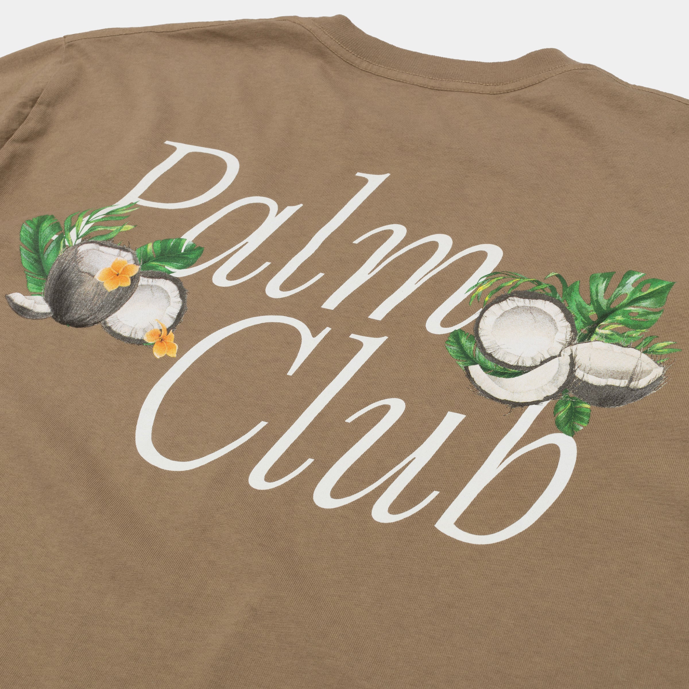 Palm Club Coconut LS Tee