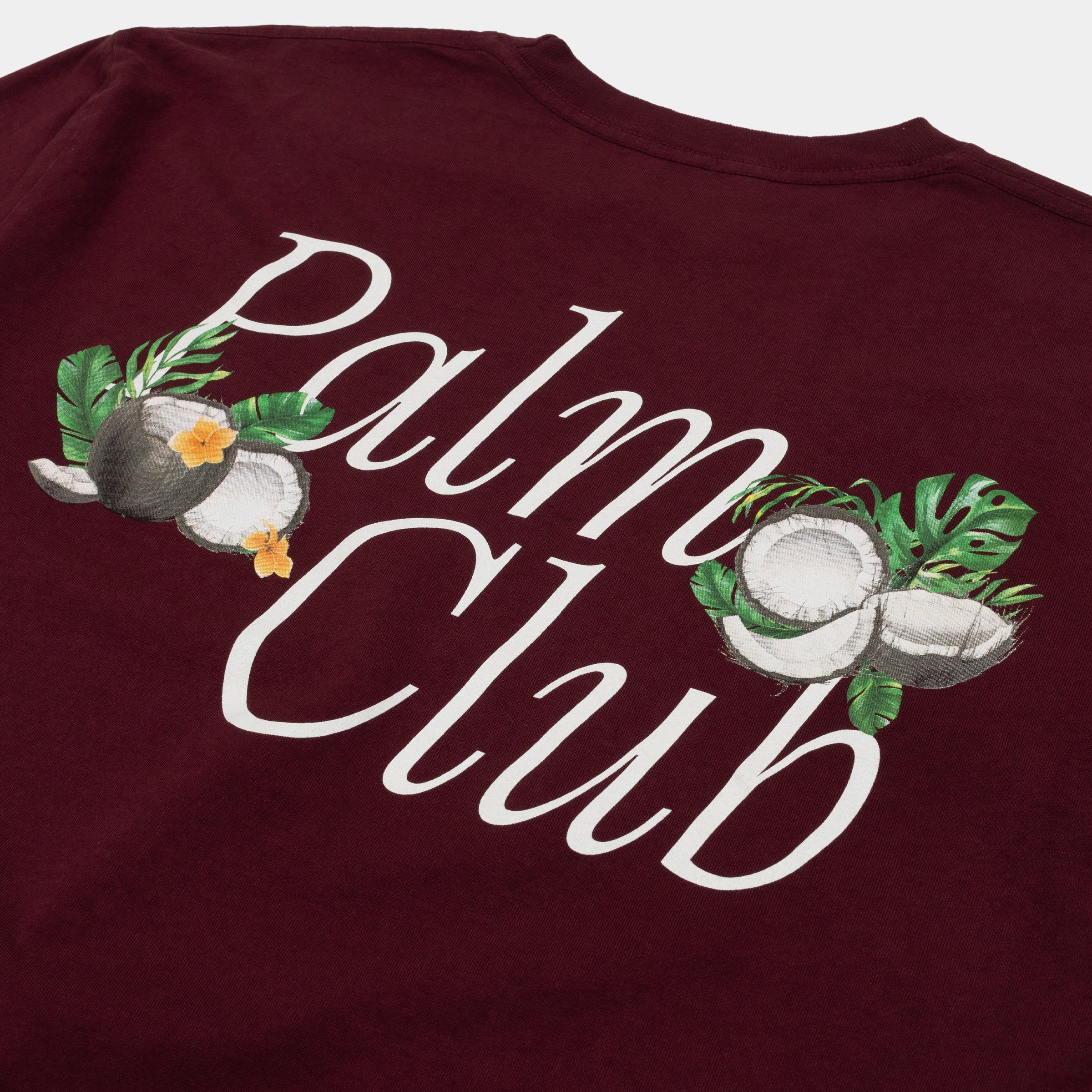 Palm Club Coconut LS Tee