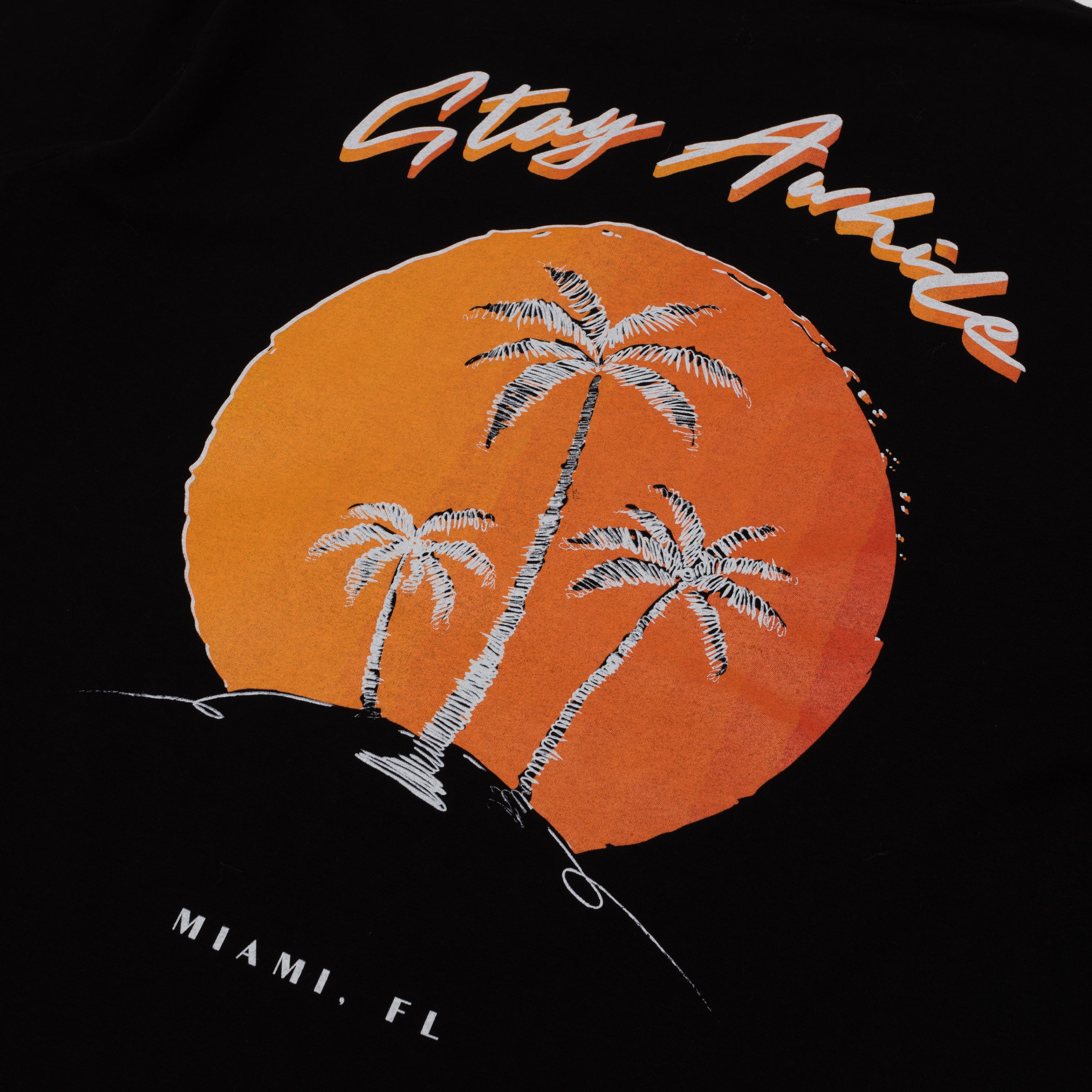 Miami Stay Awhile LS Tee