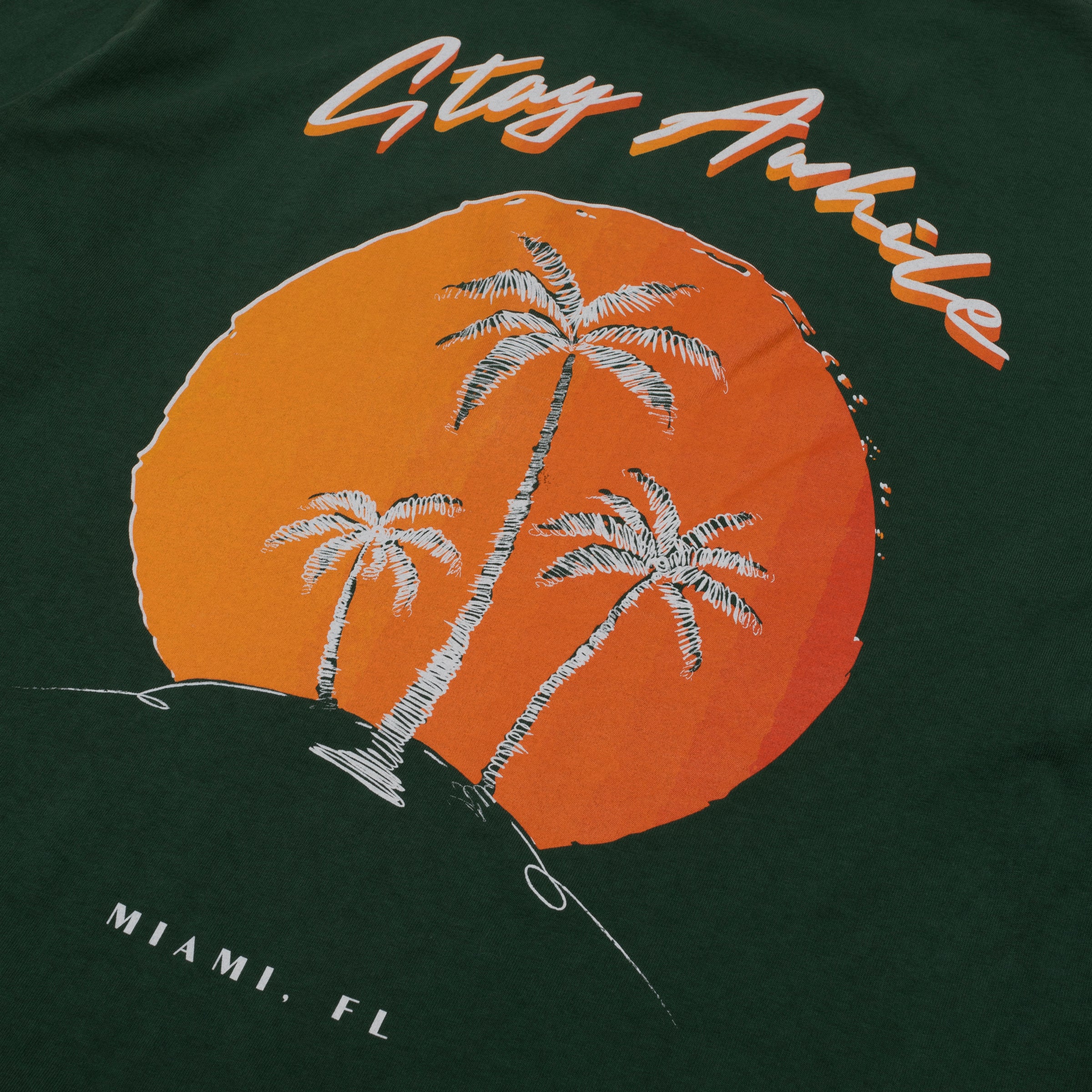 Miami Stay Awhile LS Tee