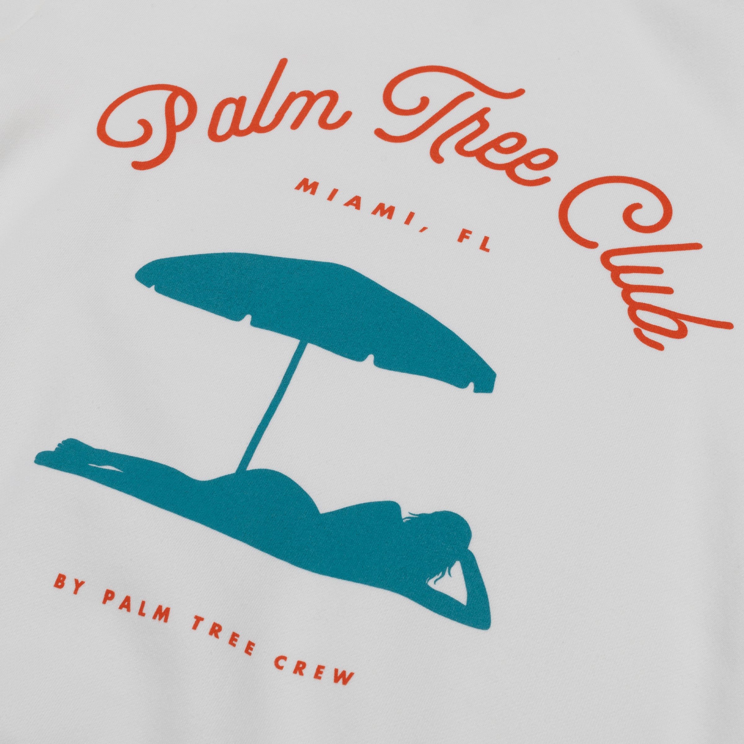 Palm Tree Club Umbrella Hoodie