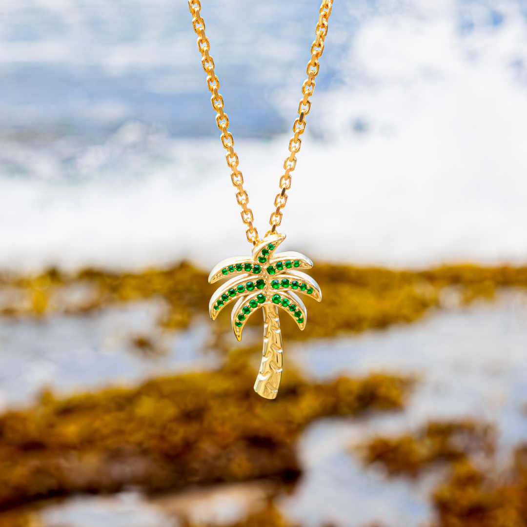 Palm Tree Necklace