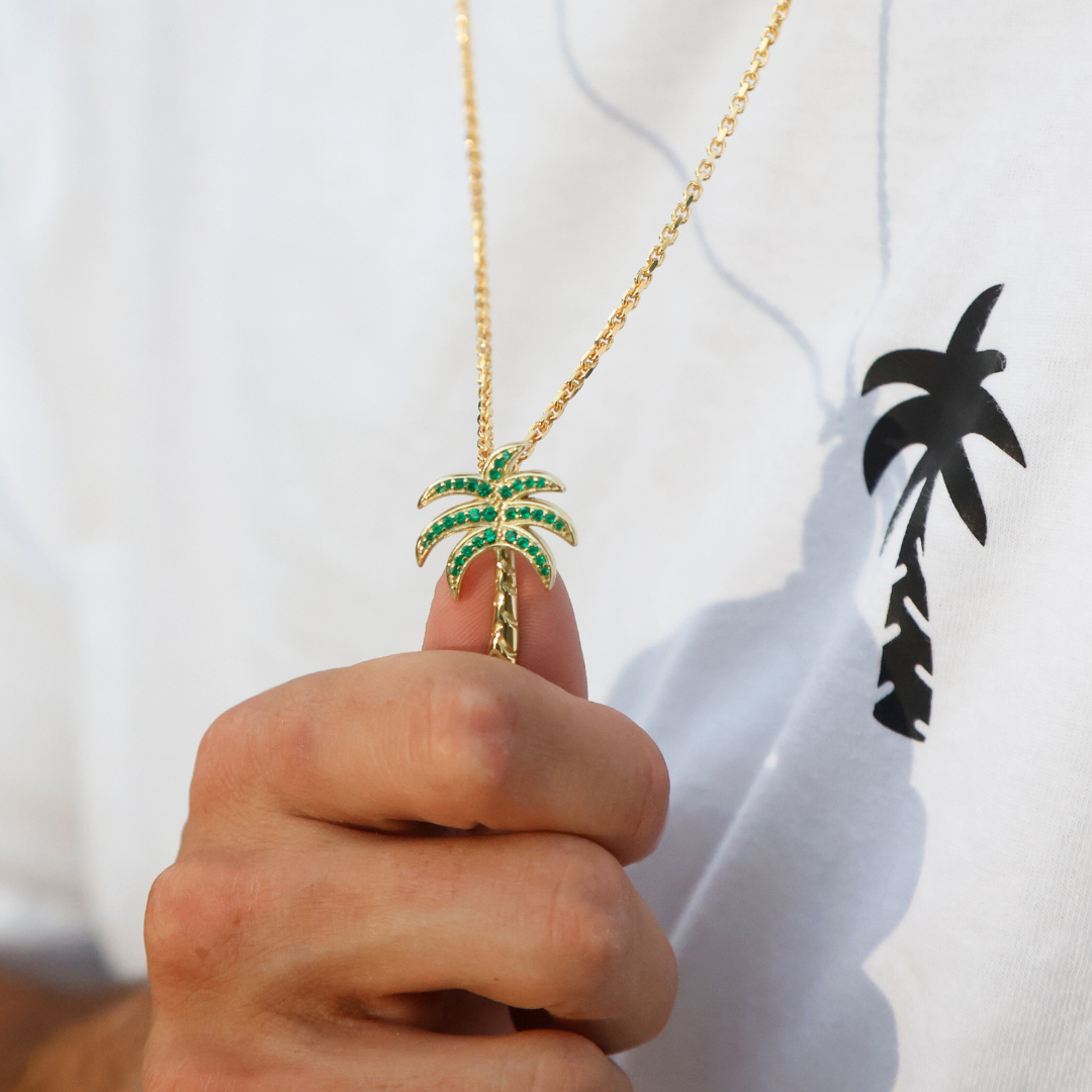 Palm Tree Necklace