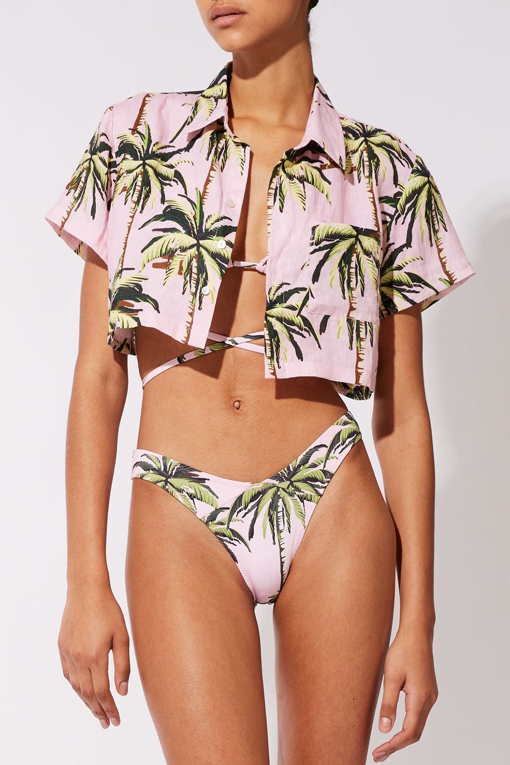 Cropped Cabana Shirt